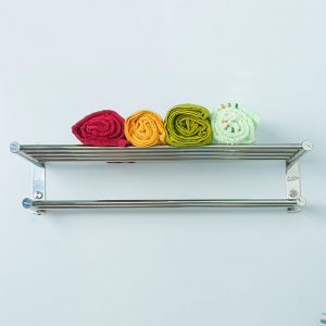 Kệ Để Khăn Phòng Tắm 2 Tầng Đa Năng