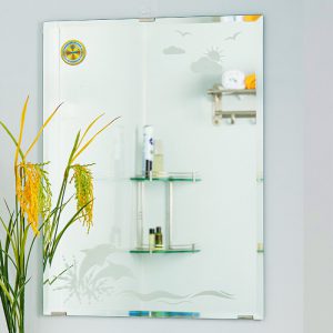 Gương Soi Phòng Tắm Họa Tiết Biển