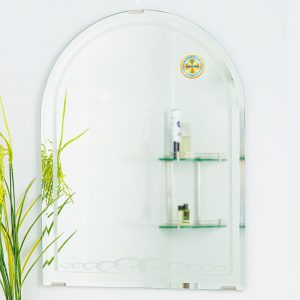 Gương Trang Điểm Hình Bán Nguyệt