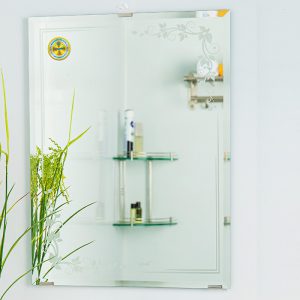 Kiếng Soi Gương Họa Tiết Hoa Lá