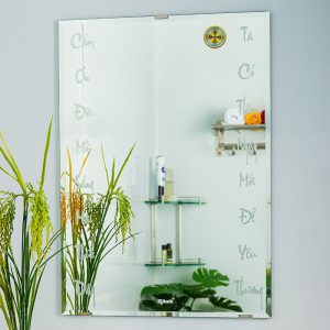 Gương Soi In Chữ Thư Pháp Ý Nghĩa