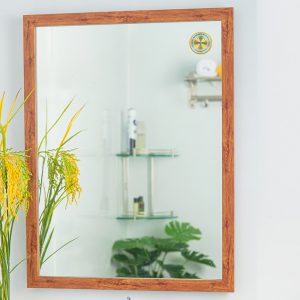 Gương Treo Tường Giả Màu Gỗ Trắc