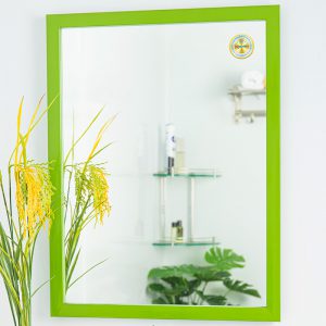 Gương Nhà Vệ Sinh Màu Xanh Lá