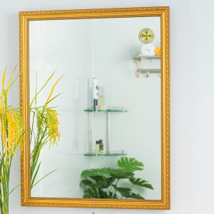 Gương Khung Gỗ Màu Vàng Qúy Tộc