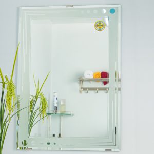 Gương Treo Tường Viền Chấm Bi