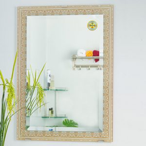 Gương Treo Tường Hoa Văn Thổ Cẩm