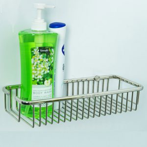 Giá Inox 1 Tầng Để Dầu Gội Sữa Tắm Phòng Tắm