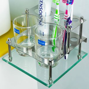 Giá Để Bàn Chải Kem Đánh Răng Inox 304