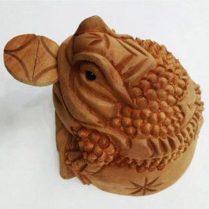 Tượng Cóc Thiềm Thừ Gỗ Xá Xị Thơm Nức Mũi