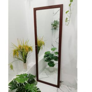 Gương Soi Toàn Thân Khung Gỗ Composit Có Chân