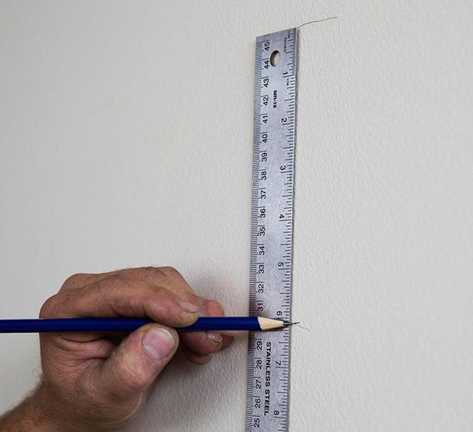 đo khoảng cách trên tường