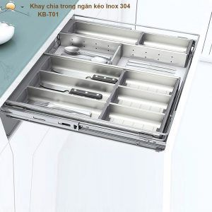 Khay Chia Thìa Dĩa Inox 304