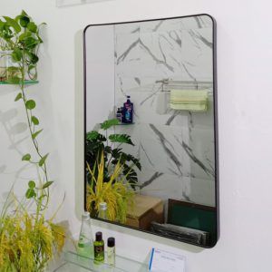 Gương Chữ Nhật Bo Viền Đen Hiện Đại