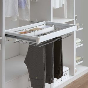 Giá Treo Quần Âu Kết Hợp Khay Đựng Đồ