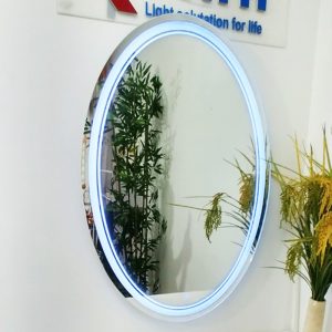 Gương Led Oval Ánh Sáng Huyền Diệu