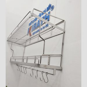 Kệ Chén Kibath 2 Tầng Inox 304