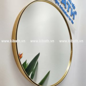 Gương Tròn Khung Nhôm Mẫu Mới 2022