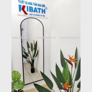 Gương Toàn Thân Treo Tường Khung Thép Sơn Tĩnh Điện