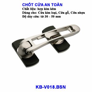 Những Mẫu Chốt Cửa An Toàn KB-V018