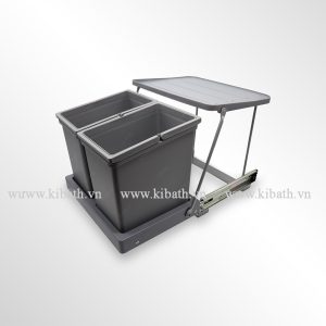 Thùng Rác 2 Ngăn Âm Tủ Thông Minh