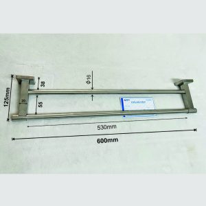 Thanh Treo Khăn Đế Đúc Vuông Dấu Vít KB-609