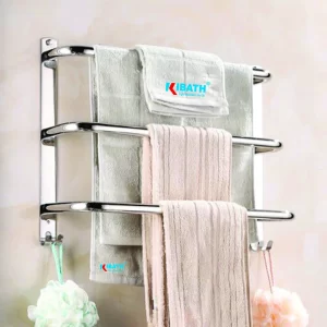 Giá Treo Khăn Nhà Tắm Kibath 3 Tầng Inox SUS 304 KB-928