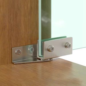 1 Bộ Bản Lề Lắp Cánh Tủ Kibath Inox 304 KB-970