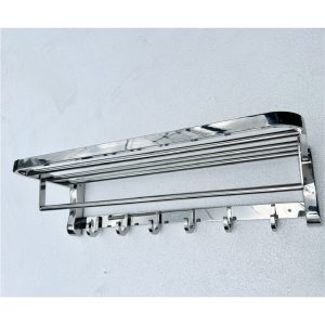 Máng Khăn Đa Năng Cao Cấp Đế Đúc Móc Đúc Inox SUS 304 KB-967