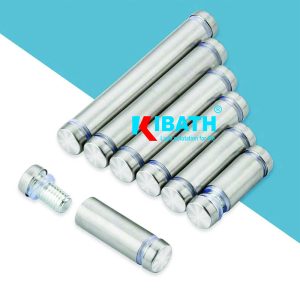 Ốc Đeo Bảng Kính Bảng Mica Hai Đầu Ren Phi 12 Inox 304 KB-964