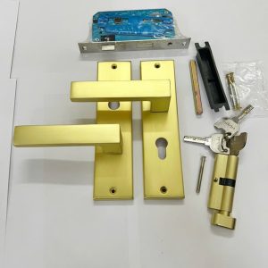 Khóa Cửa Nẹp Tay Gạt Dùng Cho Cửa Kim Loại Cửa Gỗ Cửa Nhựa