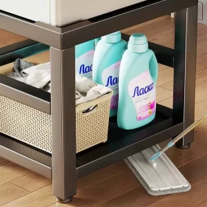 Chân Kệ Máy Giặt và Tủ Lạnh Lồng Ngang Kibath KT 61x61cm KB-986